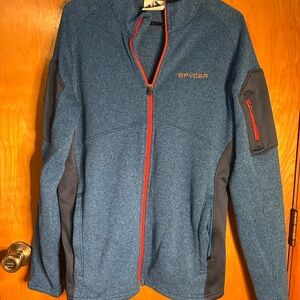 Spyder Men's Blue Jacket Large